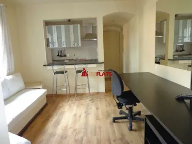 Flat com 1 Quarto para alugar, 42m² no Jardim Paulista, São Paulo