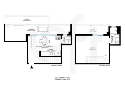Apartamento com 1 Quarto à venda, 60m² no Vila Olímpia, São Paulo