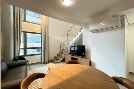 Apartamento com 1 Quarto para alugar, 60m² no Indianópolis, São Paulo