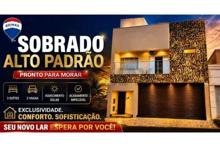 Casa com 3 Quartos à venda, 184m² no Residencial Estados Unidos, Uberaba