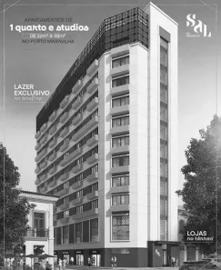 Apartamento com 1 Quarto à venda, 33m² no Saúde, Rio de Janeiro