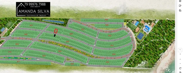 Lote/Terreno à venda, 200m² no , Barra dos Coqueiros