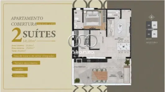 Apartamento com 2 Quartos à venda, 63m² no Santo Antônio, Belo Horizonte