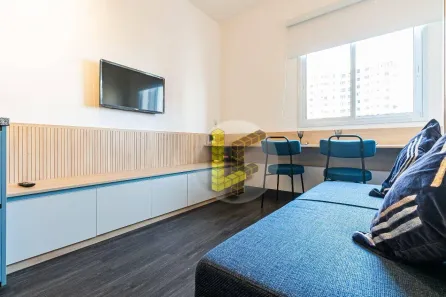 Apartamento com 1 Quarto para alugar, 20m² no Santa Paula, São Caetano do Sul