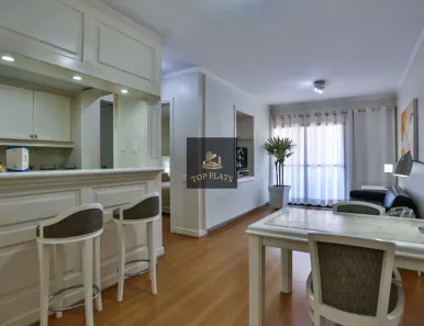 Flat com 1 Quarto para alugar, 45m² no Itaim Bibi, São Paulo