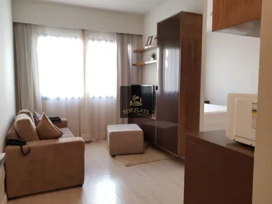 Flat com 1 Quarto para alugar, 28m² no Indianópolis, São Paulo
