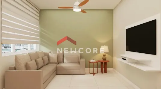 Apartamento com 2 Quartos à venda, 73m² no José Menino, Santos