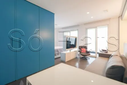 Flat com 1 Quarto para alugar, 48m² no Vila Nova Conceição, São Paulo