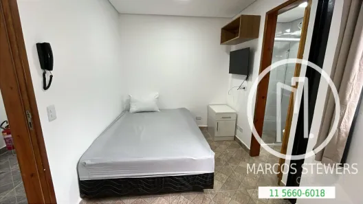 Apartamento com 1 Quarto para alugar, 18m² no Vila do Castelo, São Paulo