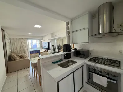Apartamento com 2 Quartos para alugar, 56m² no Meireles, Fortaleza