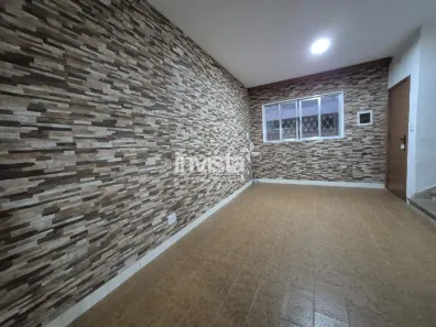 Sobrado com 2 Quartos para alugar, 78m² no Embaré, Santos