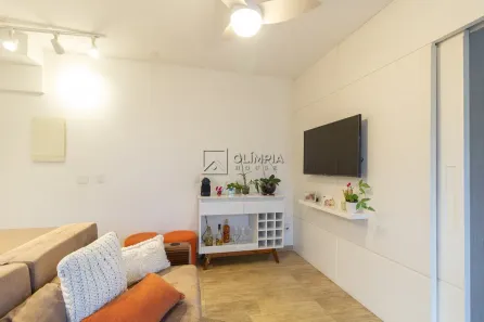 Apartamento com 1 Quarto para alugar, 35m² no Campo Belo, São Paulo