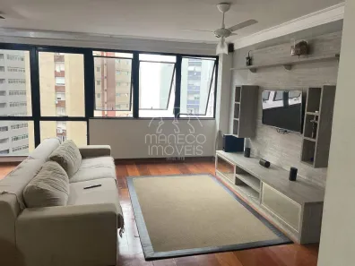 Apartamento com 3 Quartos para alugar, 132m² no José Menino, Santos