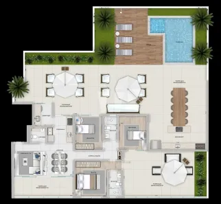 Apartamento com 3 Quartos à venda, 89m² no Cruzeiro, Belo Horizonte