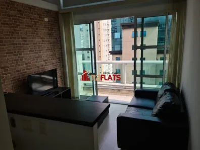 Apartamento com 1 Quarto para alugar, 44m² no Indianópolis, São Paulo