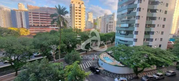 Apartamento com 3 Quartos para alugar, 202m² no Embaré, Santos