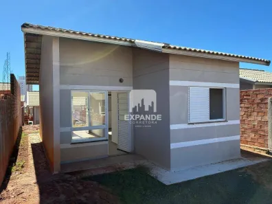 Casa com 2 Quartos para alugar, 44m² no Residencial Carnieto I, Botucatu