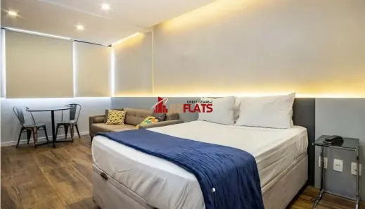 Flat com 1 Quarto para alugar, 28m² no Vila Olímpia, São Paulo