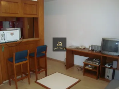 Flat com 1 Quarto para alugar, 40m² no Cerqueira César, São Paulo