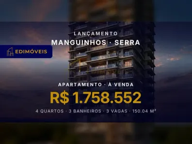 Apartamento com 4 Quartos à venda, 150m² no Manguinhos, Serra