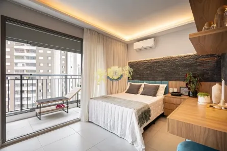 Flat com 1 Quarto à venda, 24m² no Planalto Paulista, São Paulo