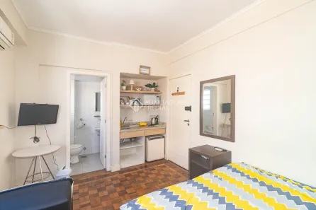 Apartamento com 1 Quarto para alugar, 17m² no Centro Histórico, Porto Alegre