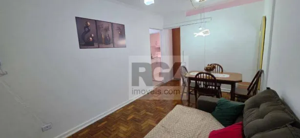 Apartamento com 1 Quarto para alugar, 44m² no Ponta da Praia, Santos