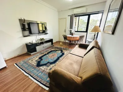 Apartamento com 1 Quarto para alugar, 42m² no Alphaville Centro Industrial e Empresarial/Alphaville., Barueri