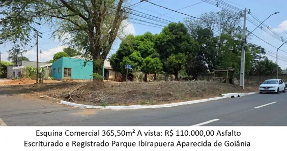 Lote/Terreno à venda, 365m² no Parque Ibirapuera, Aparecida de Goiânia