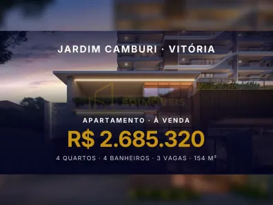 Apartamento com 4 Quartos à venda, 154m² no Jardim Camburi, Vitória