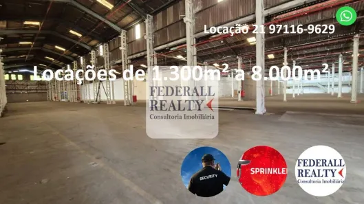 Galpão/Depósito/Armazém para alugar, 2100m² no Parque Duque, Duque de Caxias