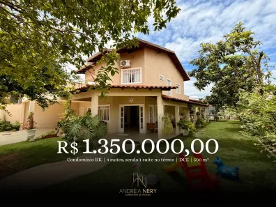 Casa de Condomínio com 4 Quartos à venda, 378m² no Região dos Lagos, Brasília