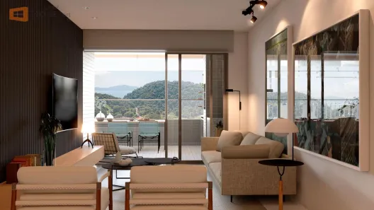 Apartamento com 3 Quartos à venda, 108m² no Canto do Forte, Praia Grande