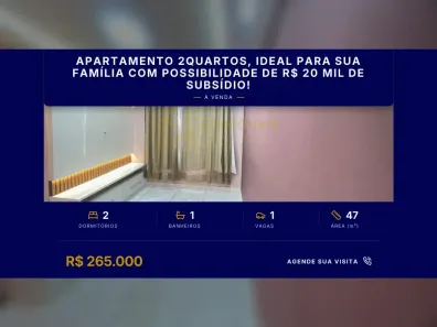 Apartamento com 2 Quartos à venda, 47m² no Camará, Serra