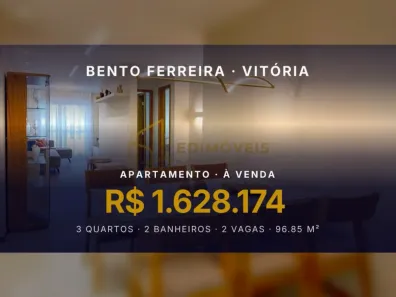 Apartamento com 3 Quartos à venda, 96m² no Bento Ferreira, Vitória