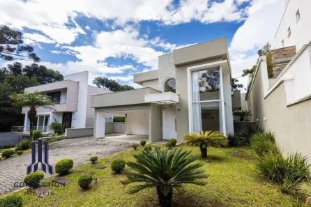 Casa de Condomínio com 4 Quartos para alugar, 401m² no São João, Curitiba