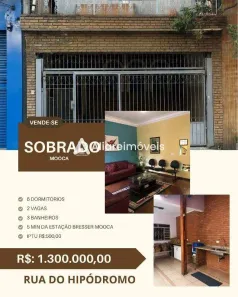 Casa com 6 Quartos à venda, 281m² no Mooca, São Paulo