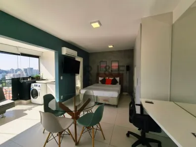 Apartamento com 1 Quarto para alugar, 35m² no Campo Belo, São Paulo