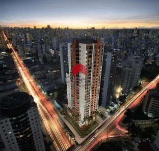 Apartamento com 1 Quarto à venda, 25m² no Centro, Curitiba