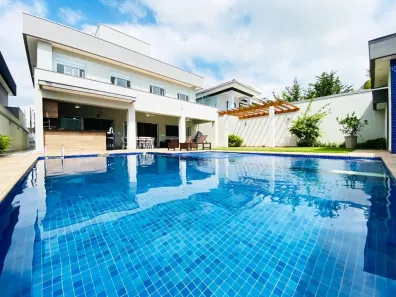 Casa de Condomínio com 6 Quartos à venda, 525m² no Jardim Acapulco, Guarujá