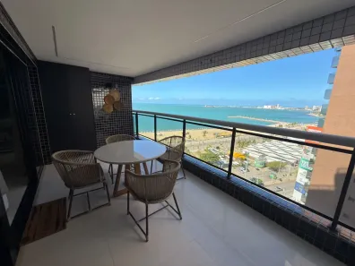 Apartamento com 2 Quartos para alugar, 66m² no Meireles, Fortaleza