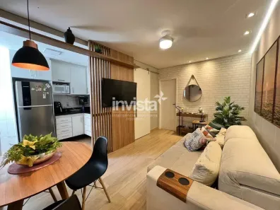 Apartamento com 2 Quartos à venda, 52m² no Pompéia, Santos
