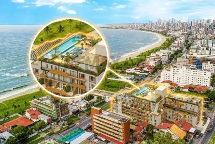 Flat com 1 Quarto à venda, 38m² no Jardim Oceania, João Pessoa