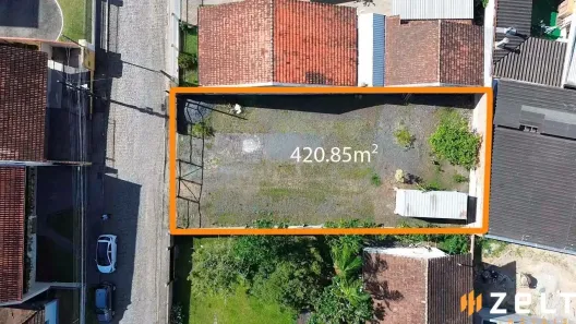 Lote/Terreno para alugar, 421m² no Velha, Blumenau