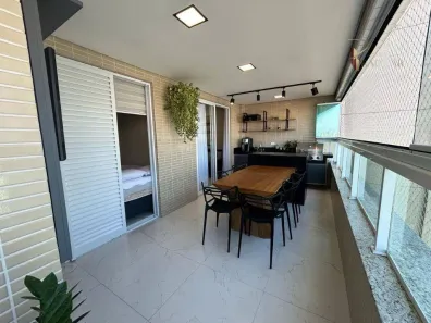 Apartamento com 3 Quartos à venda, 124m² no Canto do Forte, Praia Grande
