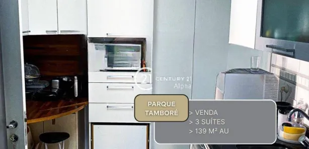 Apartamento com 3 Quartos à venda, 139m² no Tamboré, Santana de Parnaíba