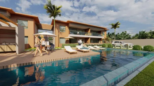 Casa de Condomínio com 2 Quartos à venda, 73m² no Imbassaí, Mata de São João