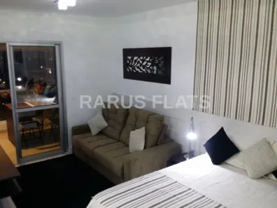 Flat com 1 Quarto para alugar, 48m² no Indianópolis, São Paulo