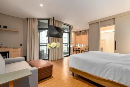 Flat com 1 Quarto à venda, 42m² no Jardim Europa, São Paulo