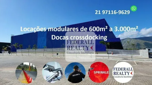 Galpão/Depósito/Armazém para alugar, 1270m² no Vila São Luís, Duque de Caxias